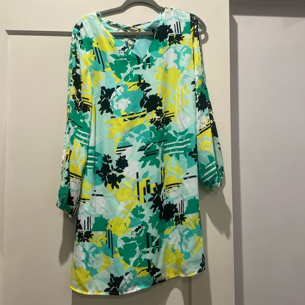 Kaari blue summer dress